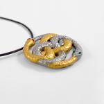 Neverending Story Auryn Pendant And Necklace